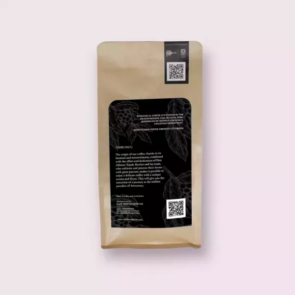 Ground Roasted Coffee / Café Timbuyacu /Organic / 17.64 Oz