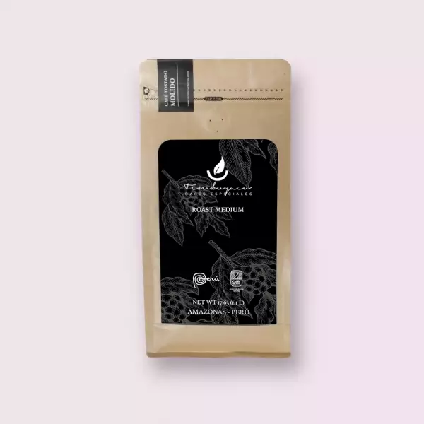 Ground Roasted Coffee / Café Timbuyacu /Organic / 17.64 Oz