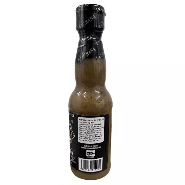 Habanero Roasted Extra Hot Sauce - 6.1 oz - No Artificial Flavors or Colors - Roasted or Charcoal