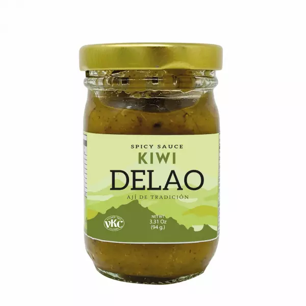 Kiwi Spicy sauce/ Vegan / Natural / Recycle / 3.3 oz