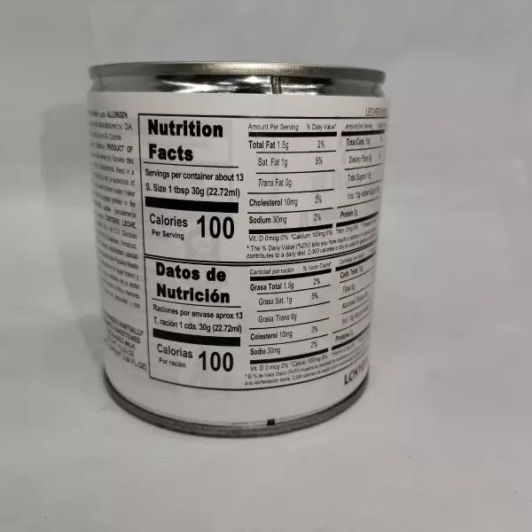 La Lechera Sweetened Condensed Milk Can E