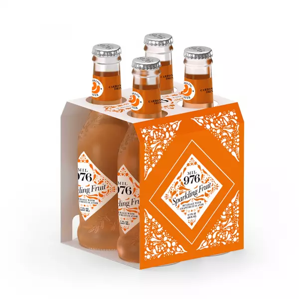 Mil976 | Sparkling water Grapefruit | 4pack | 28 Fl oz