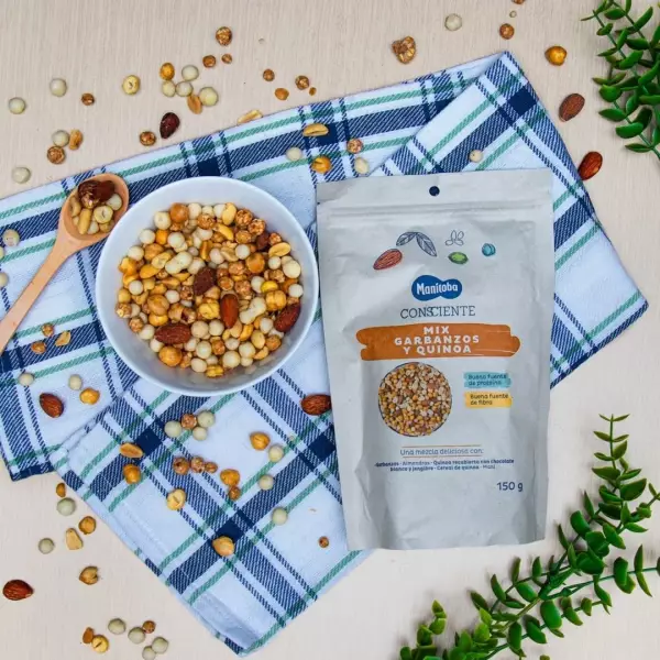 MIX CHICKPEAS AND QUINOA - NUTS X 5.29 OZ DOYPACK