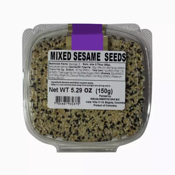 MIXED SESAME SEEDS - 5.29 oz