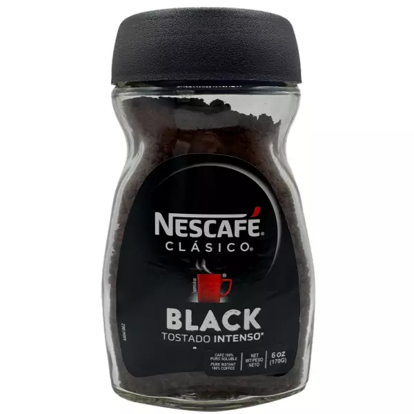 Nescafé Clásico Black Roast Instant Coffee  E