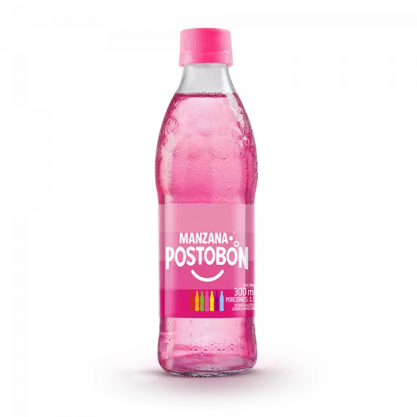 Postobon Manzana Soda (Bottle) 24/10.14 Oz E