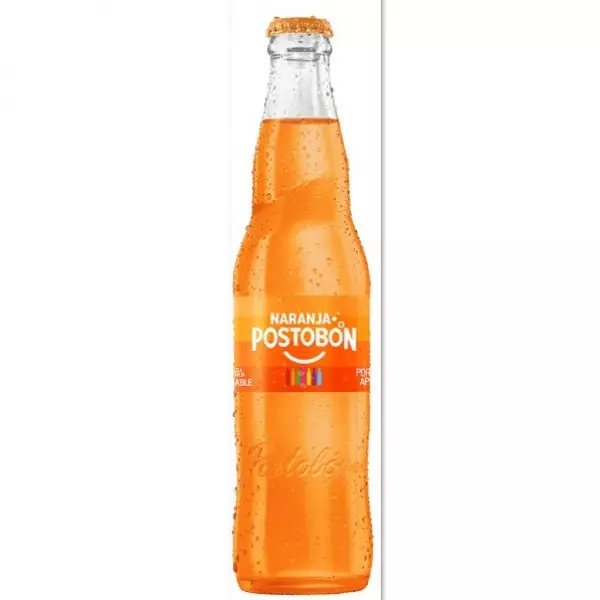 Postobon Naranja Soda (Bottle) 24/10.14 Oz E