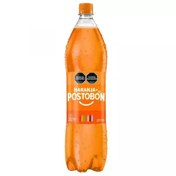 Postobon Naranja Soda 12/1.5 Lt E