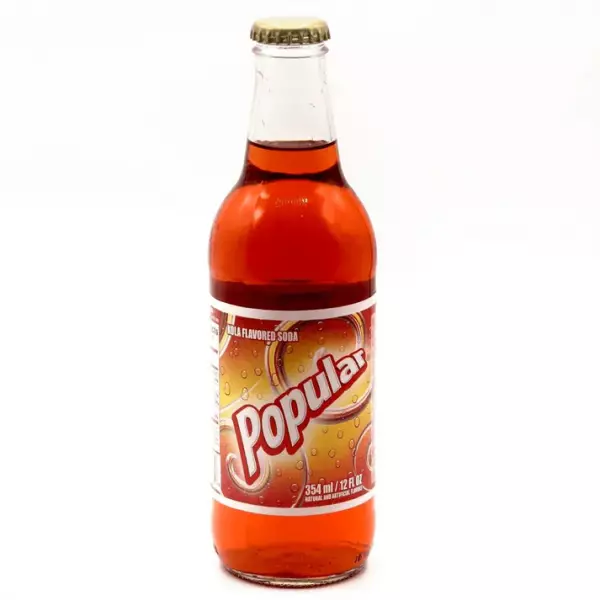 Postobon Popular Soda (Bottle) 24/10.14 Oz E