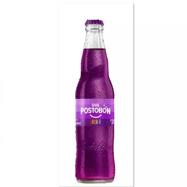 Postobon Uva Soda (Bottle) 24/10.14 Oz E