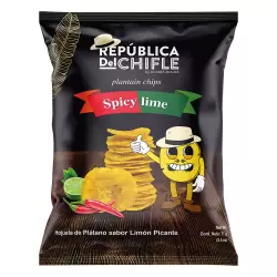 Republica del Chifle | Green plantain flakes with spicy lemon flavor E