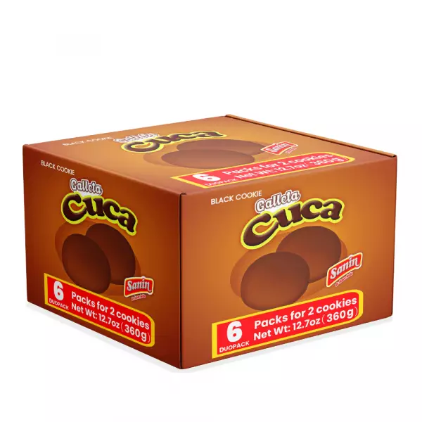 Sanin | Black Cookie / Cuca | 12.7 oz | E