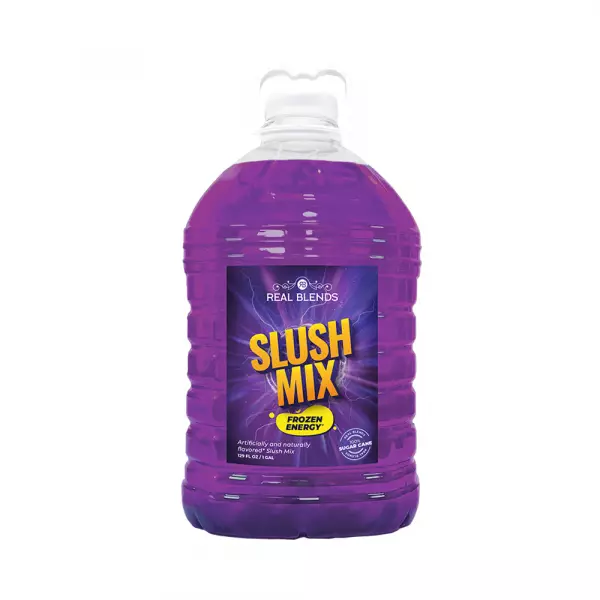 Slushie Mix 1:5 - Frozen Energy - 128 fl oz - Pure Cane Sugar - Natural E
