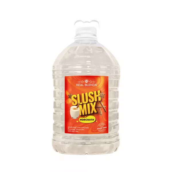 Slushie Mix 1:5 - Horchata - 128 fl oz - Pure Cane Sugar - Natural Flavor E
