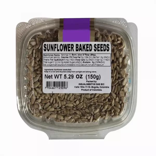 SUNFLOWER BAKED SEEDS - 5.29 oz