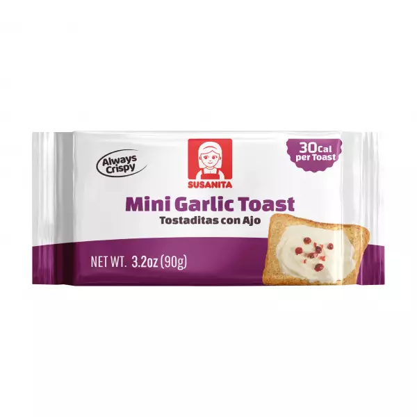 Susanita Mini Garlic Toast  - 3.2 Oz E