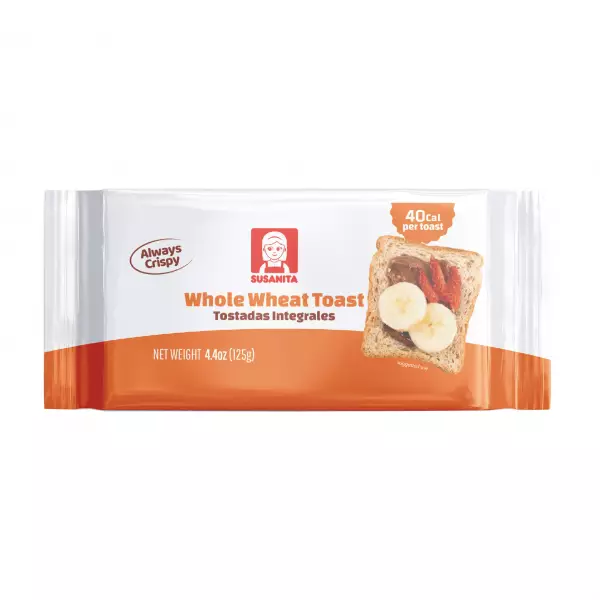 Susanita Wholewheat Toast  - 4.4 Oz E