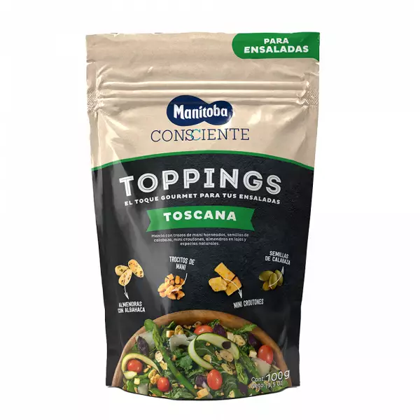 TOPPINGS TOSCANA - FOR SALADS X 3.53 OZ DOYPACK