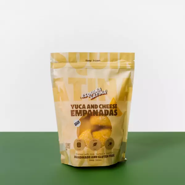 Yuca and Cheese empanadas, gluten free, vegetarian, Air Fryer Friendly E