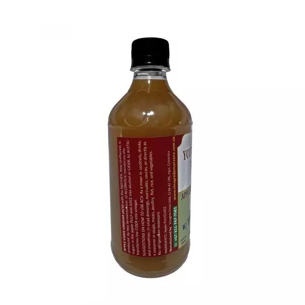 Apple Cider Vinegar, w/ mother, unfiltered  16,9 oz.