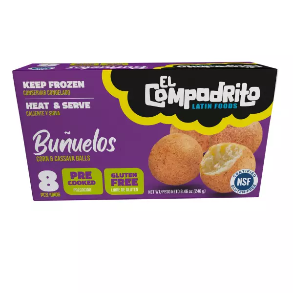 Box Buñuelo Precooked 8.46 oz x 8 units