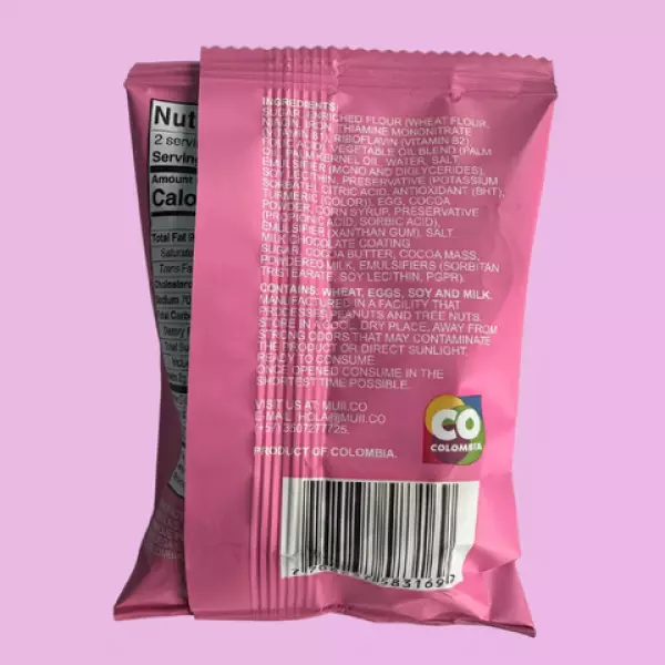 Brownie truffles in bites. 80g (2.8 oz)