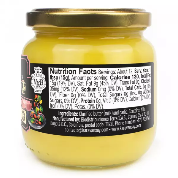 Butter Ghee Garlic 6.17 Oz