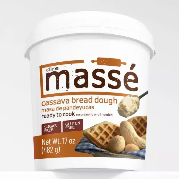 Cassava bread dough (masa de pandeyuca) - 17 Oz - Sugar free - Gluten free