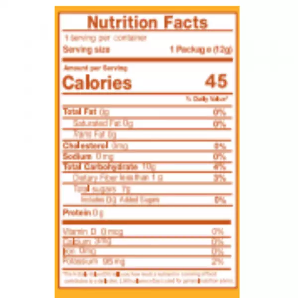 Freeze dried banana 6 pack 2.52 oz
