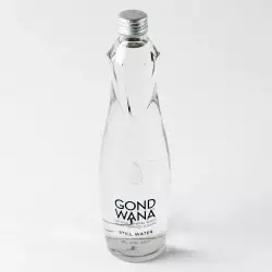 Gond Wana | Natural Mineral Water | 20,29 oz | Glass Bottle - Still Water  - Low Sodium