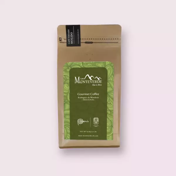 Ground Roasted Coffee / Café Monteverde / Organic / 17.64 Oz