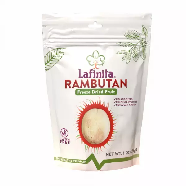 Lafinita | Freeze dried Rambutan | 1 oz