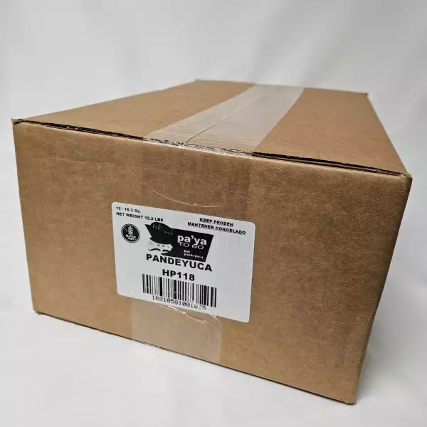 Pandeyuca / Yuca Cheese Roll Size Per Unit 15.6 Oz 12x6 units
