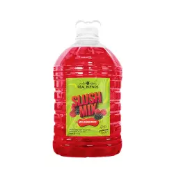 Slushie Mix 1:5 - Wildberries - 128 fl oz - Pure Cane Sugar - Natural