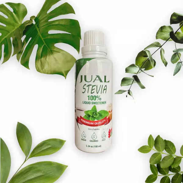 Stevia Liquid Sweetener Drops - 3.34 Fl Oz -  Zero Calorie, Carb, Sugar.