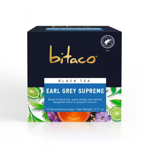 Te Negro Earl Grey Supreme Cx12/Ux10