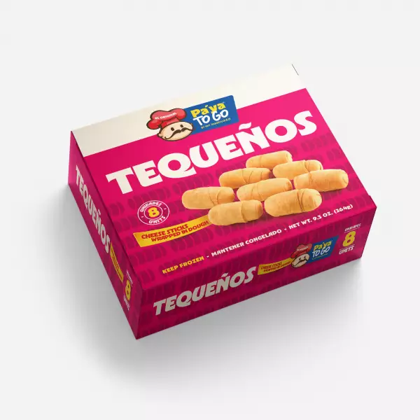 Tequeños / Cheese Sticks Wrapped In Dough 9.3 Oz 12x8 units