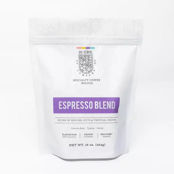 Whole Bean Roasted Coffee | 16oz | Bolivian specialy coffee